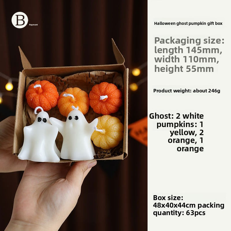 Halloween Ghost Candles| Spooky Soy Wax Decorative Candle Collection