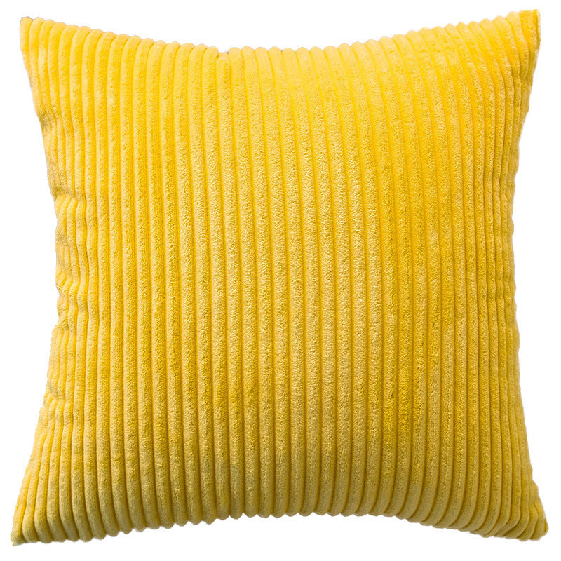Soft Corduroy Decorative Throw Pillow| Modern Accent Cushion