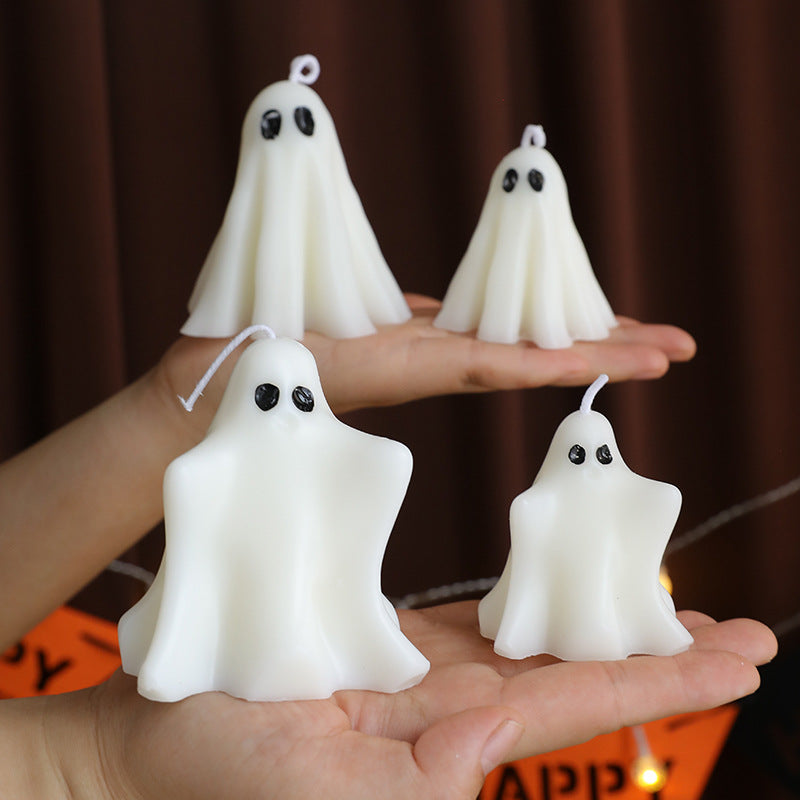 Halloween Ghost Candles| Spooky Soy Wax Decorative Candle Collection