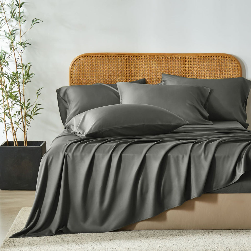 Bamboo-Polyester Luxury Fitted Sheet Set