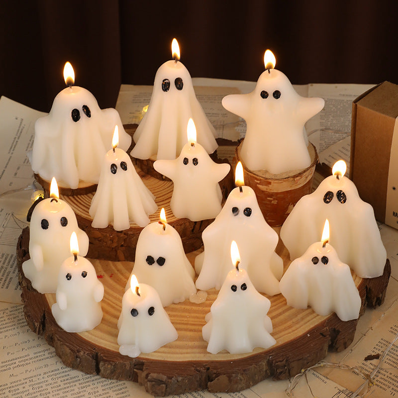 Halloween Ghost Candles| Spooky Soy Wax Decorative Candle Collection
