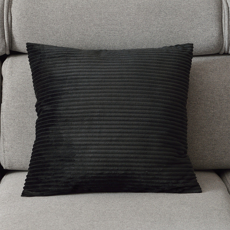 Soft Corduroy Decorative Throw Pillow| Modern Accent Cushion